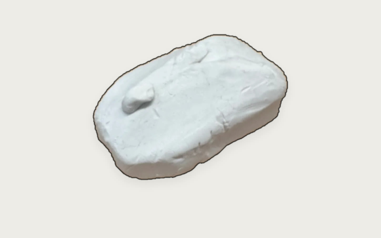 First clay prototype of the mouse
